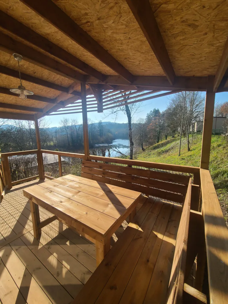 Carrelet Pilotis 28M² - Vue Rivière Partielle