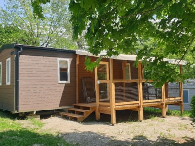 Mobile-home Confort Plus 28 m² - airconditioned