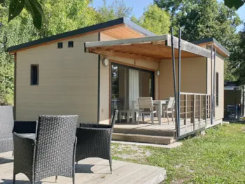 Mietunterkunft - Chalet 35M² - Klimatisiert - Camping Domaine de  l'Epinette