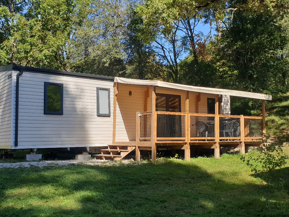 Location - Family Xl 39 M² - Climatisé - Camping Domaine de l'Epinette