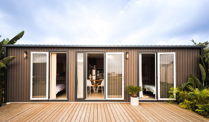 Location - Cottage Confort Premium 33M² - Climatisé - Camping Domaine de l'Epinette