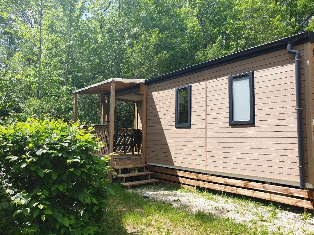 Location - Mobil Home Vénus 22 M² - Camping Domaine de  l'Epinette