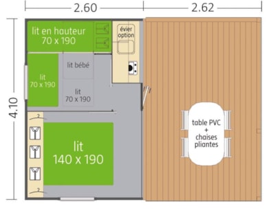 Tithome 22m²