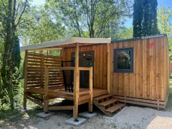 Mietunterkunft - Cabane 20M² - Camping Domaine de  l'Epinette
