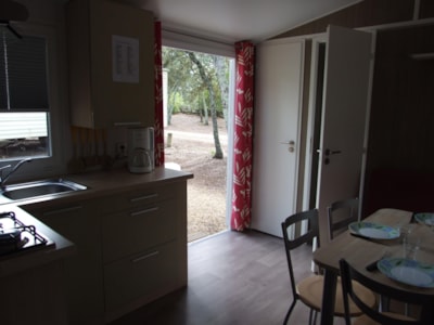 MOBIL HOME Confort Climatisé - 2 ch - 26.52m² / Chêne Vert — 2