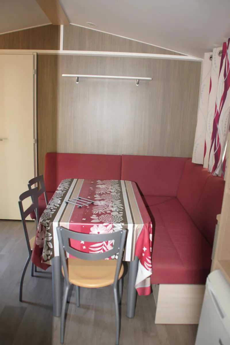 Mobil Home Confort Climatisé - 2 Ch - 26.52M² / Chêne Vert