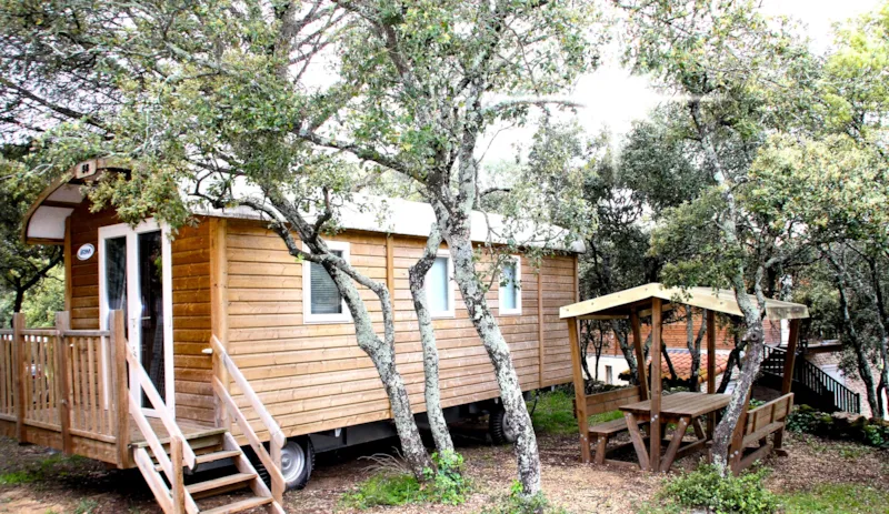 Roulotte Climatisée - 2 Ch - 26.08M² / Cigale, Grillon, Chardonnet, Mésange