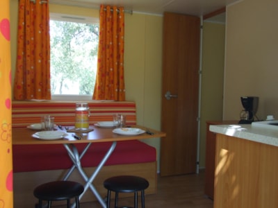 MOBIL HOME Without sanitary - Air-conditioned - 2 bedrooms - 18m² / Garrigue — 2