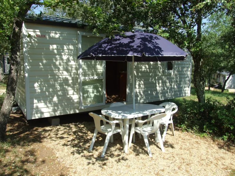 Mobil Home Sans Sanitaire Climatisé - 2 Ch - 18M² / Garrigue