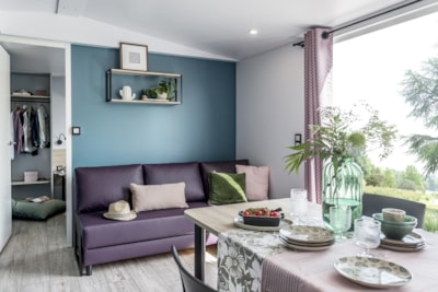 MOBIE LHOME  Grand Large air- TV - conditioning 3 bedrooms 36.96m² — 2