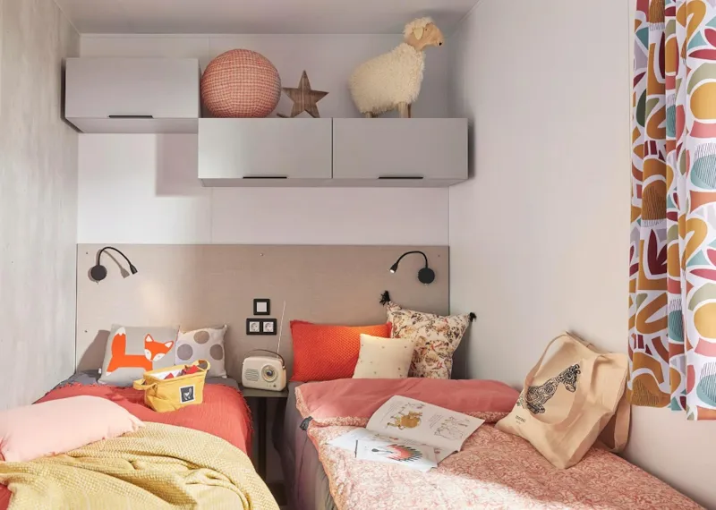 Mobil Home Premium Climatisé - Tv - Lave Vaisselle - 2 Ch - 32.80M²/ Amandier