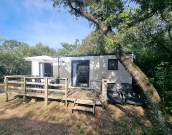 Mietunterkunft - Mobil Home Premium Klimatisiert - Tv - Lv - 2 Zi - 32.80M²/ Mandelbaum - Camping Les Chênes