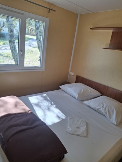MOBIL HOME Air-conditioned comfort - 2 bedrooms - 24m² / Palm and Olive trees