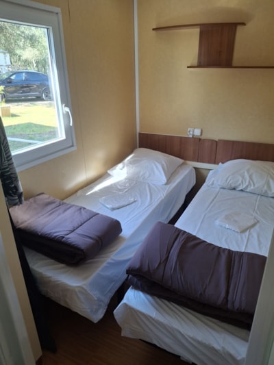 MOBIL HOME Air-conditioned comfort - 2 bedrooms - 24m² / Palm and Olive trees