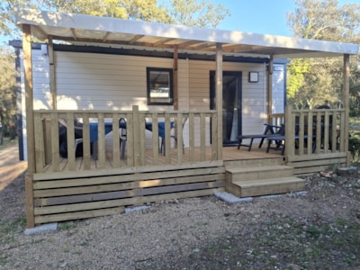 MOBIL HOME Comfort Plus Air-conditioned - TV - 2 bedrooms - 29.60m² / Aloe Vera