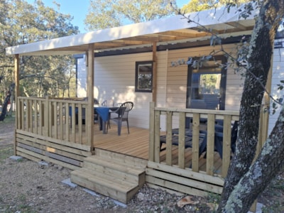 MOBIL HOME Comfort Plus Air-conditioned - TV - 2 bedrooms - 29.60m² / Aloe Vera