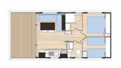 Mobil home 31m² (type 3)