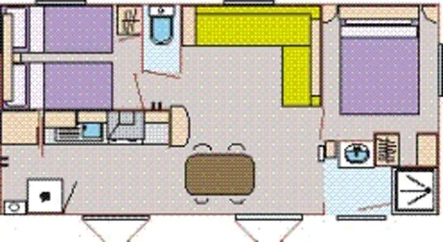 Mobilhome 31M² (Type 1)