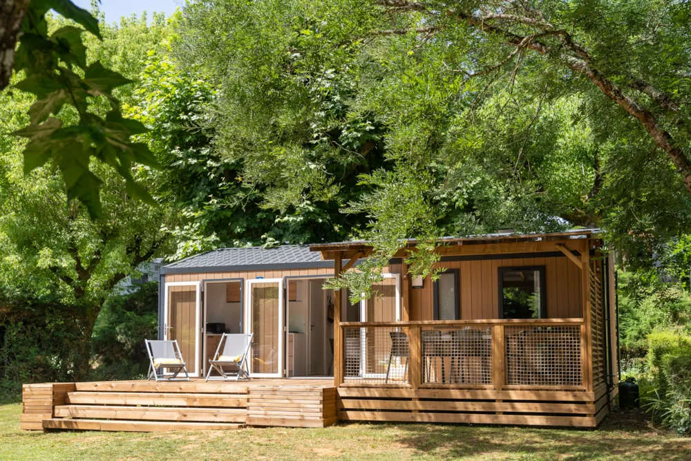 Location - Mobil-Home Premium - 3 Chambres - ROMANEE Ferme de la Serraz