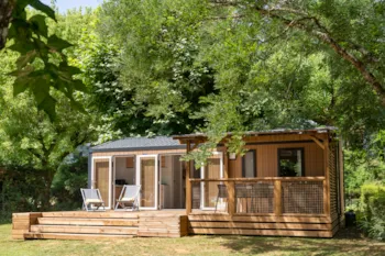 Mietunterkunft - Mobilheim Premium - 3 Schlafzimmer - ROMANEE Ferme de la Serraz