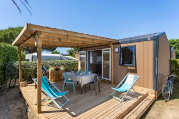 Mietunterkunft - Mobilheim Premium - 1 Schlafzimmer - ROMANEE Ferme de la Serraz
