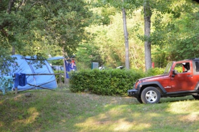 Pitch for car or motorbike and tent — 4