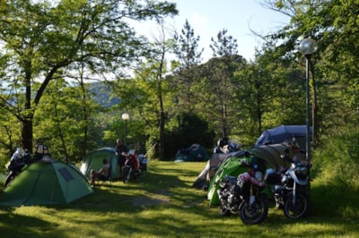 Pitch for car or motorbike and tent — 2