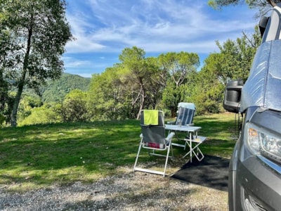 Pitch for camper — 2