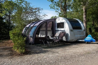 Pitch for car and caravan — 1