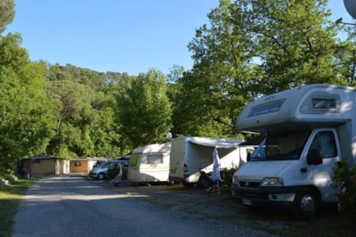 Pitch for car and caravan — 9