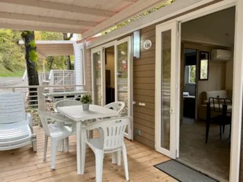 Mietunterkunft - Mobilheim Superior Mit 2 Schlafzimmern - Camping Village Mugello Verde