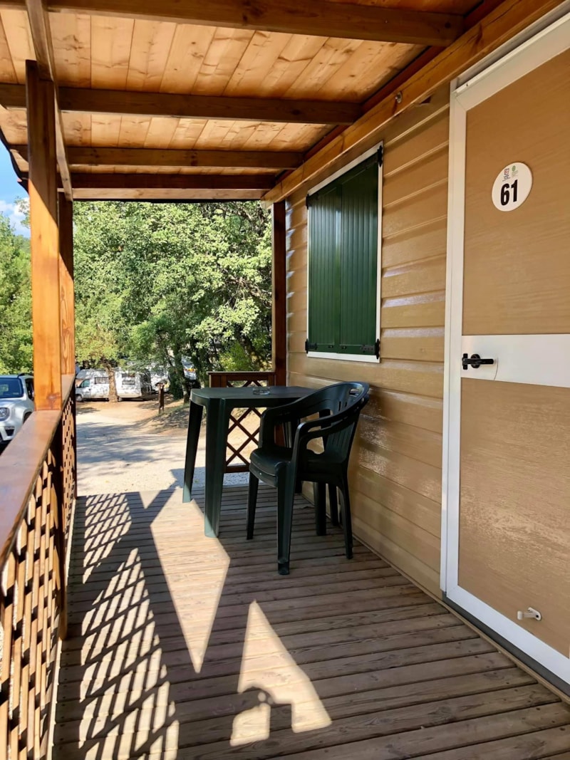 Mobilheim mit 1 Schlafzimmer