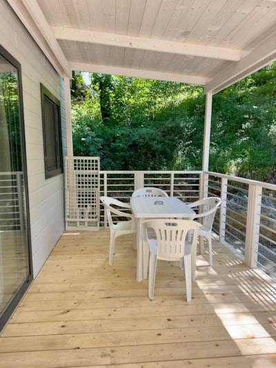 Mobile Home Deluxe with 2 bedrooms – 2 bathrooms — 2