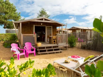 Mietunterkunft - Zelt Glamping **** 2 Zimmer - 1 Badezimmer - YELLOH! VILLAGE - DOMAINE DE L'OREE