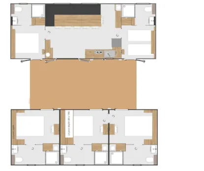 Cottage Premium Tribu ***** 5 Camere Da Letto - 5 Bagni