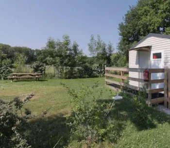 Stellplatz - Stellplatz Premium Sanitaire Privé - La Colombière