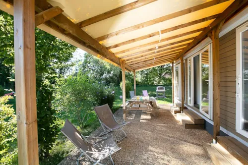 Mietunterkunft - Mobilhome Premium Master Suite Klimatisiert - image n°1 - La Colombière