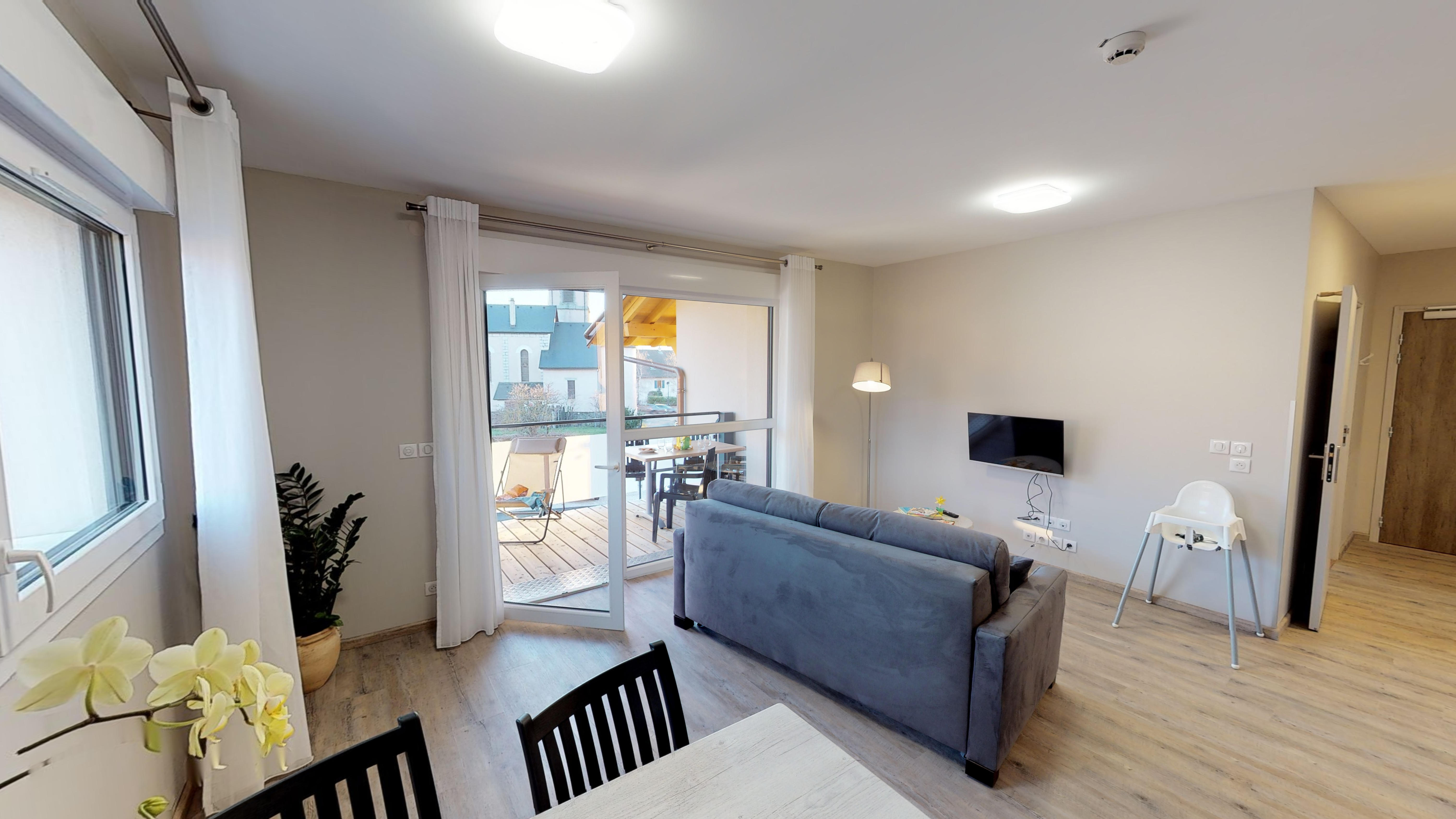 Accommodation - Apartment Super Premium With 2 Balconies Résidence Les Cerisiers - Sites et Paysages La Colombière