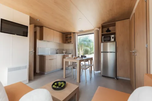 Huuraccommodatie(s) - Mobilhome Premium Family Met Airconditioning - image n°1 - La Colombière