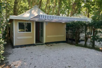 Mietunterkunft - Bengali Toilé Bois Max 4 Persons (With Water And Toilets) - Camping Bagatelle