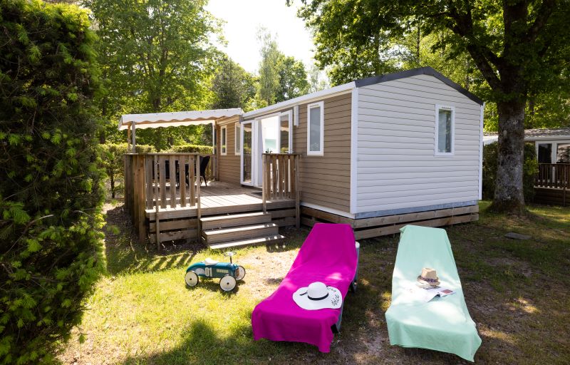 Location - Mobilhome Cordelia - Camping Domaine des Messires