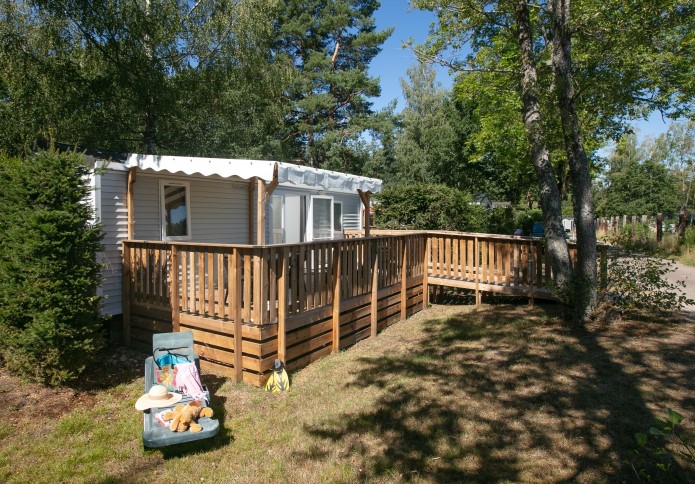 Location - Mobilhome Pmr O'hara 4 Personnes - Camping Domaine des Messires