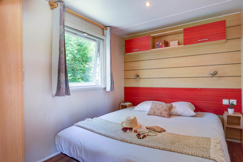 Comfort stacaravan – 2 slaapkamers