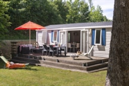 Accommodation - Mobile Home Resort - 31 M² - 3 Bedrooms - Clico Chic - La Forge de Sainte Marie