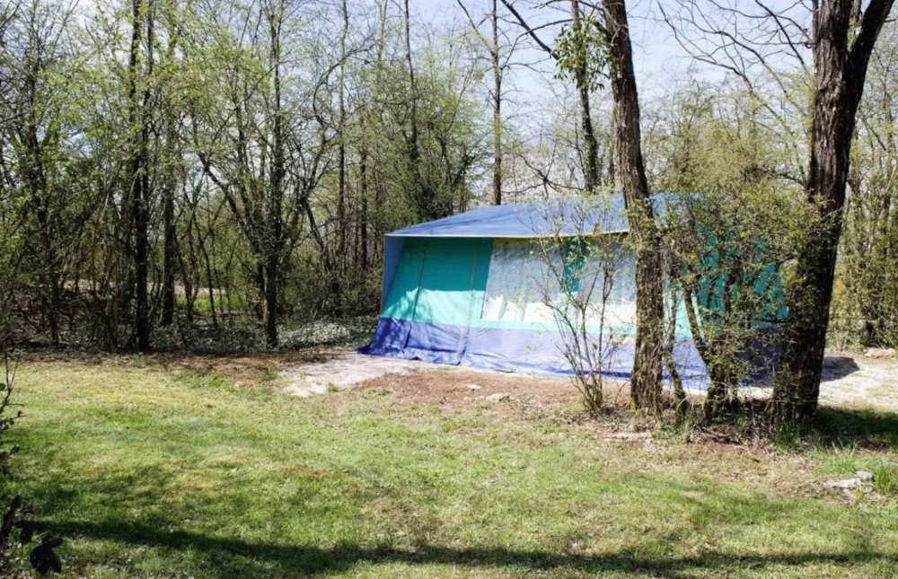 Emplacement - Emplacement Tente - Camping La Croix d'Arles