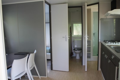 Mobile home 2 bedrooms + terrace - 28m²