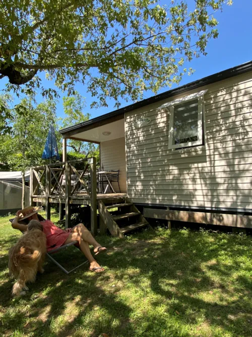 Accommodation - Mobile Home 2 Bedrooms + Terrace - 28M² - image n°1 - Camping Le Pastural