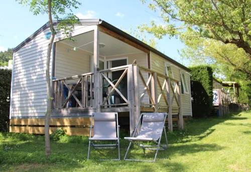 Accommodation - Mobile Home 2 Bedrooms + Terrace - 28M² - image n°3 - Camping Le Pastural