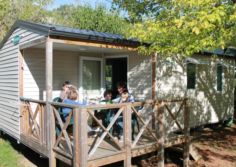 Mobil Home 2 Chambres + Terrasse - 28M²