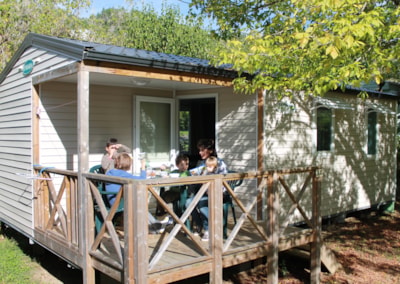Mobile home 2 bedrooms + terrace - 28m²